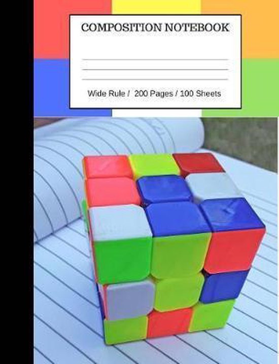 Puzzle Cube Notebook - cover