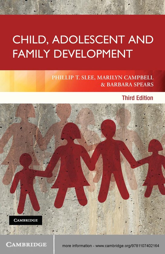 Child, Adolescent and Family Development - cover