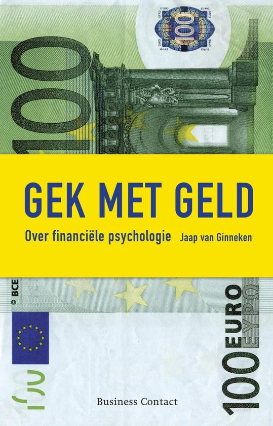 Cover van het boek 'Gek met geld'