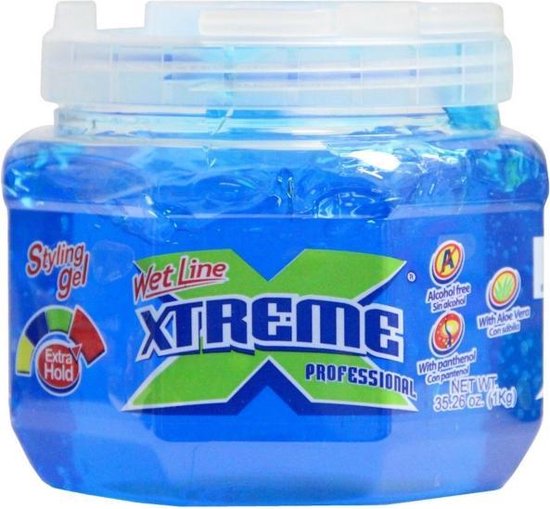 Wet Line Xtreme Professional Styling Gel Extra Hold Blue Vrouwen Haargel