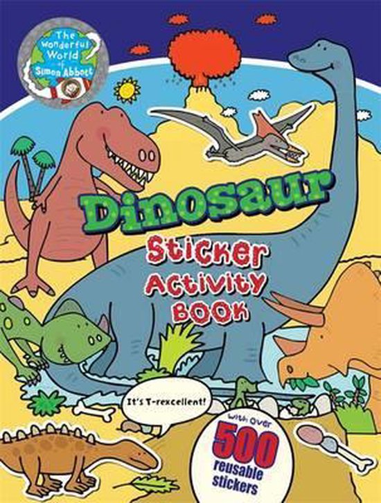 Dinosaur Sticker Activity Book 9781783252206 Boeken
