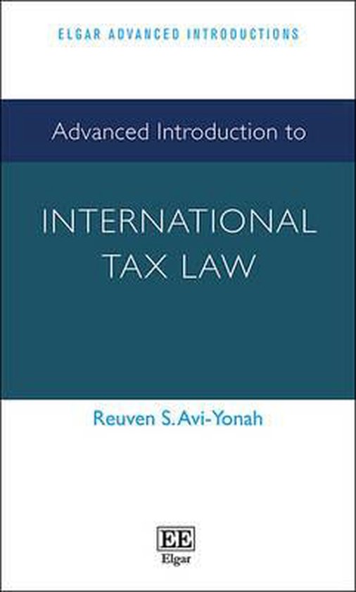 Advanced Introduction to International Tax Law - cover