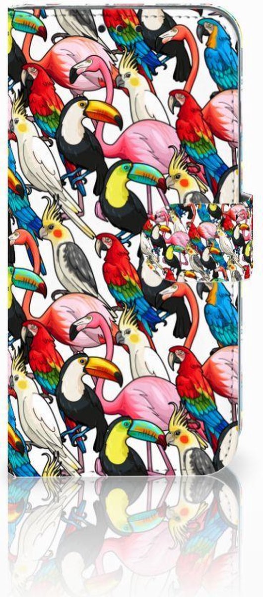 Honor 10 Lite Telefoonhoesje met Pasjes Birds