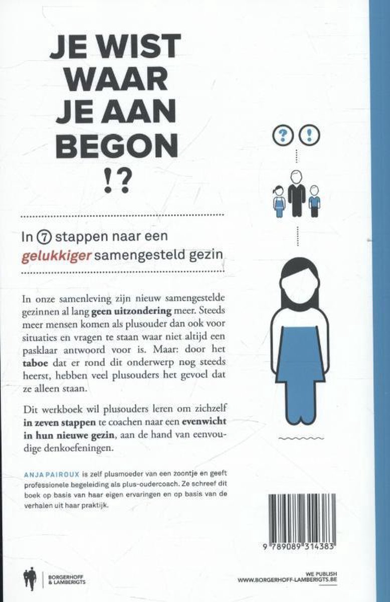 Je wist waar je aan begon!? - back cover