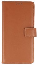 Lederlook Bookstyle Wallet Cases Hoes voor Xperia XA2 Ultra Bruin