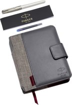 Parker PARKER Set Sonnet Metal & Pearl luxe box met notitieboek