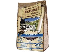 Hondenvoer Natural Greatness - Hypoallergeen Zalm 2kg - Voor gevoelige spijsvertering, kleine rassen