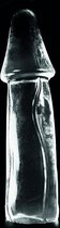 Dark Crystal Extra Grote Anaal Dildo 48 x 12 cm - transparant