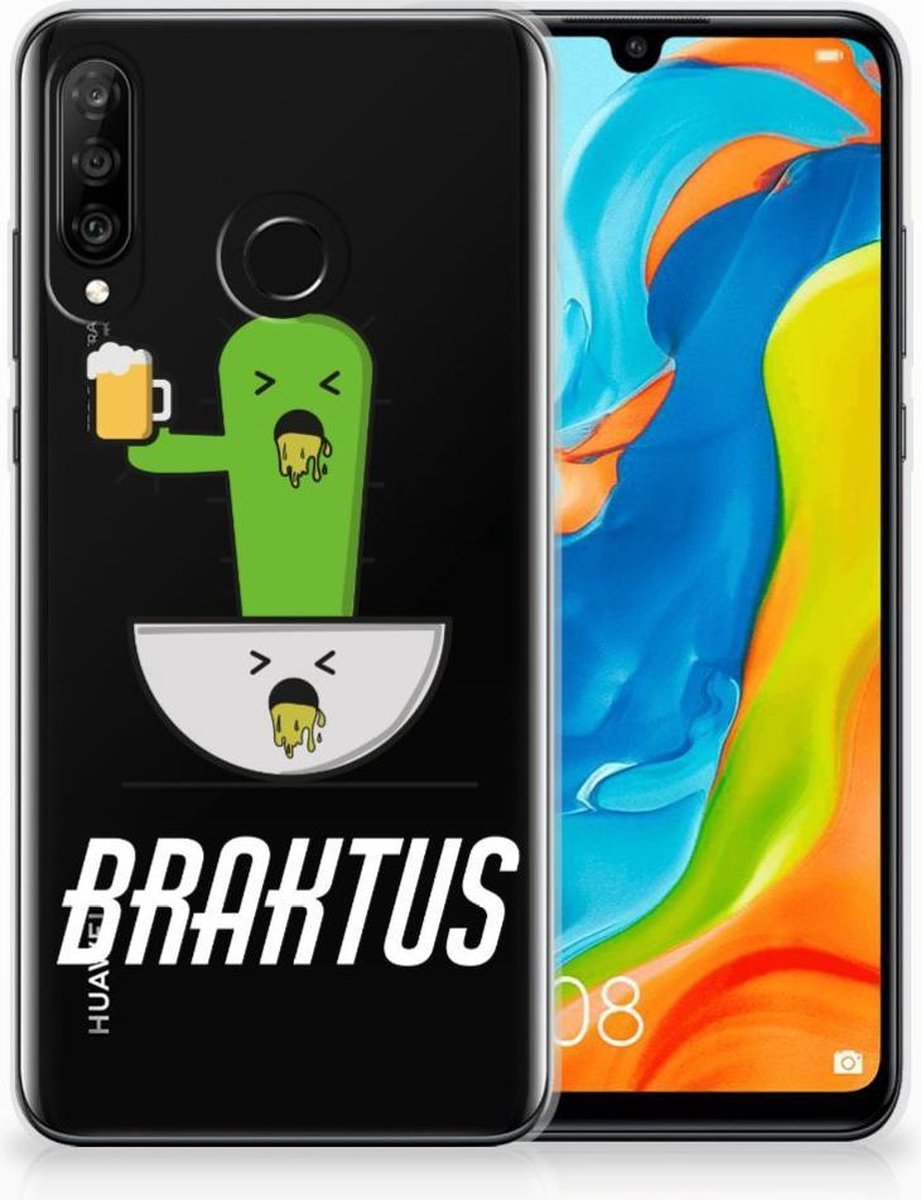 Huawei P30 Lite Telefoonhoesje met Naam Braktus