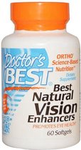 Doctor's Best Best Natural Vision Enhancers - 60 gelcapsules - Visolie - Voedingssupplement