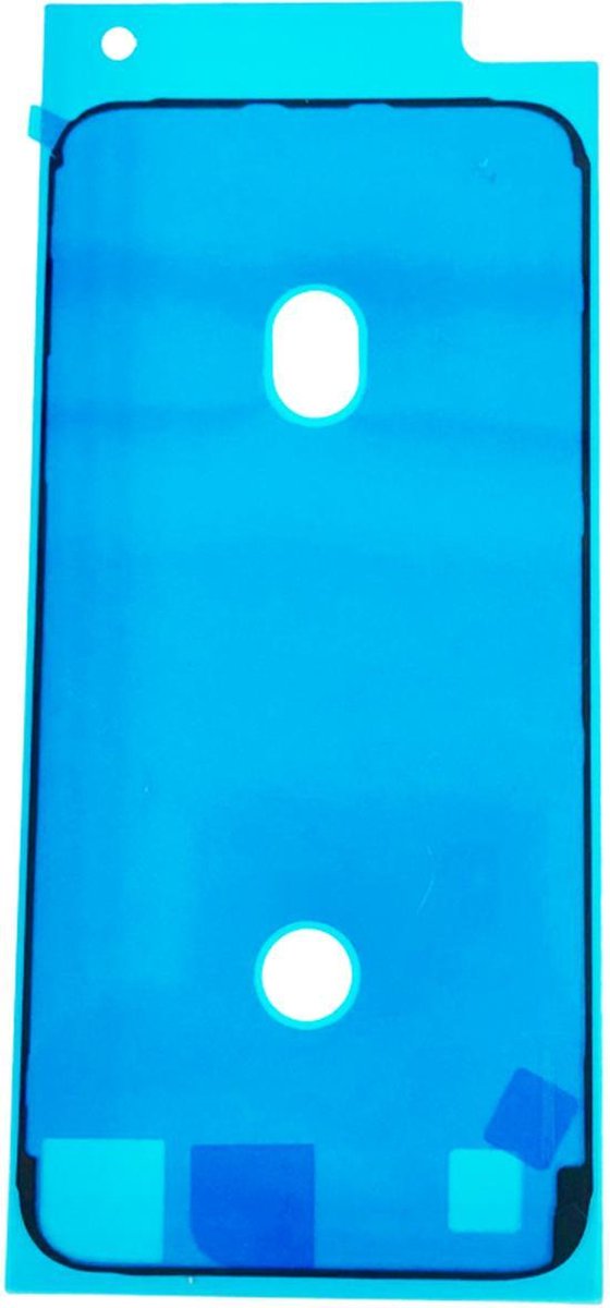 Voor IPhone 7 waterdichte LCD - Frame sticker - zwart