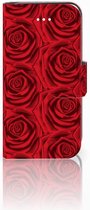 Portemonnee hoesje iPhone SE  Red Roses
