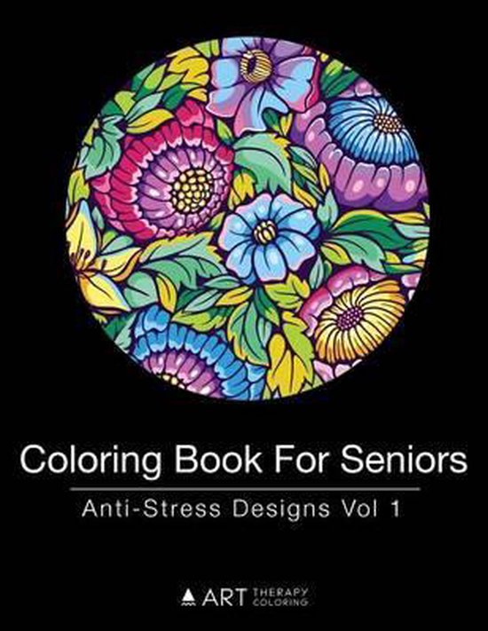Coloring Book for Seniors - cover