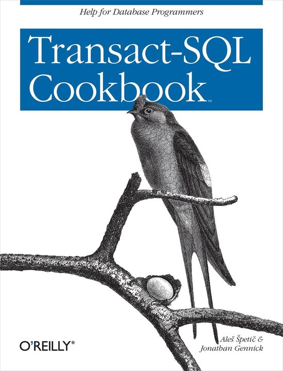 Transact-SQL Cookbook - cover