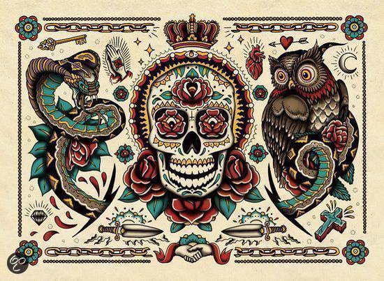 The Tattoo Adult Coloring Book