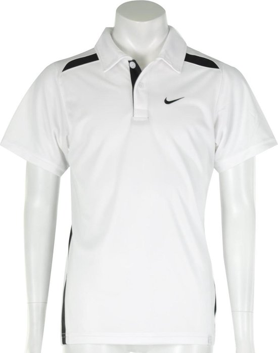Polo à manches courtes Nike Club - Polo de sport - Enfants - Taille 128-140  - Blanc; Noir | bol