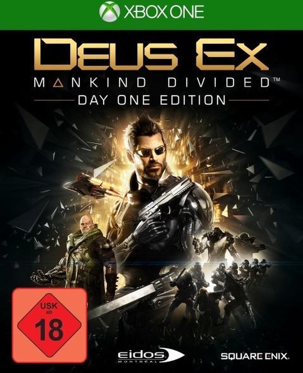 Square Enix Deus Ex : Mankind Divided - Edition Day One Dag één Duits, Engels, Spaans, Frans Xbox One