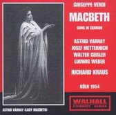 Verdi: Macbeth (Sung In German) (Koln, 1954)