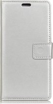Shop4 - Samsung Galaxy S10 Hoesje - Wallet Case Business Zilver