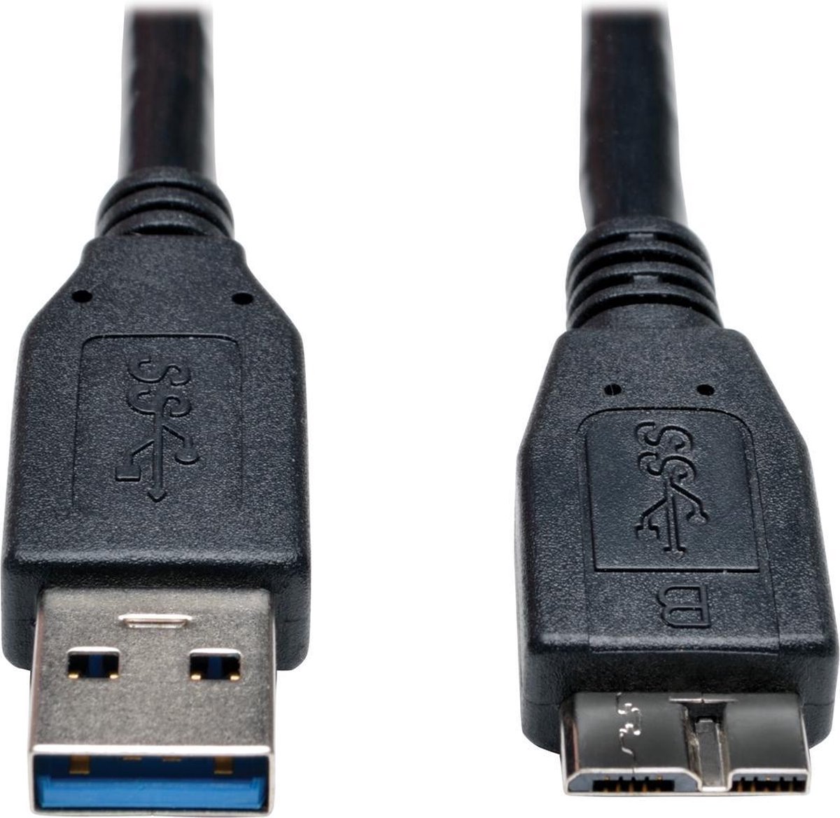 Tripp Lite U326-003-BK USB-kabel 0,91 m USB 3.2 Gen 1 (3.1 Gen 1) USB A Micro-USB B Zwart