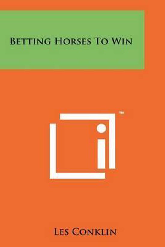 Betting Horses to Win - cover