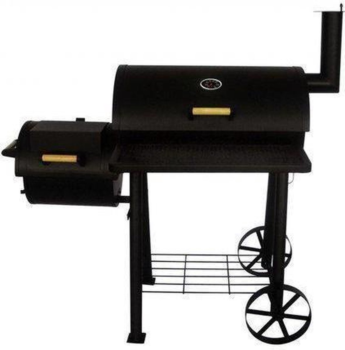 | vidaXL Barbecues Smoker BBQ Arizona 40256 RVS barbecue met regelbare luchttoevoer