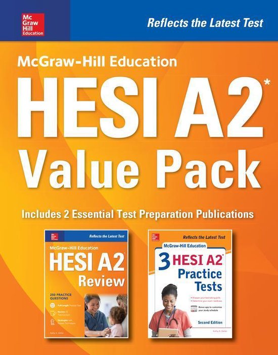 McGrawHill Education HESI A2 Value Pack (ebook), Kathy A. Zahler