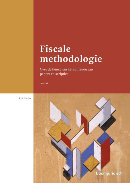 Boom fiscale studieboeken  -   Fiscale methodologie - cover