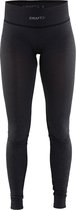 Craft Warm Wool Thermobroek Dames Sportbroek - Maat XL  - Vrouwen - zwart
