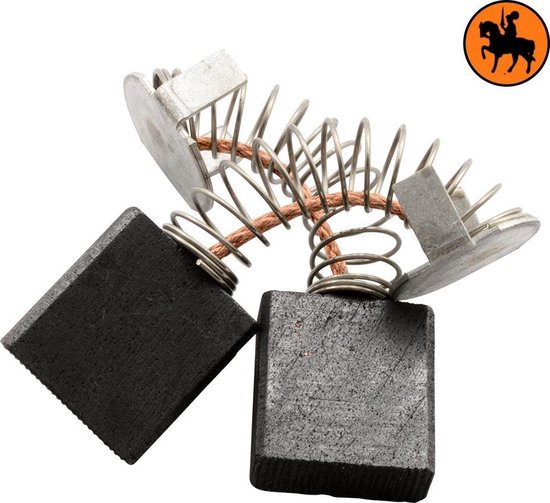 Jeu de balais de charbon pour Jepson 9314S - 7x17x18mm - Remplace 0901008