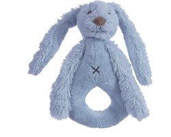 Happy Horse Konijn Richie Rammelaar - Donkerblauw - Baby cadeau