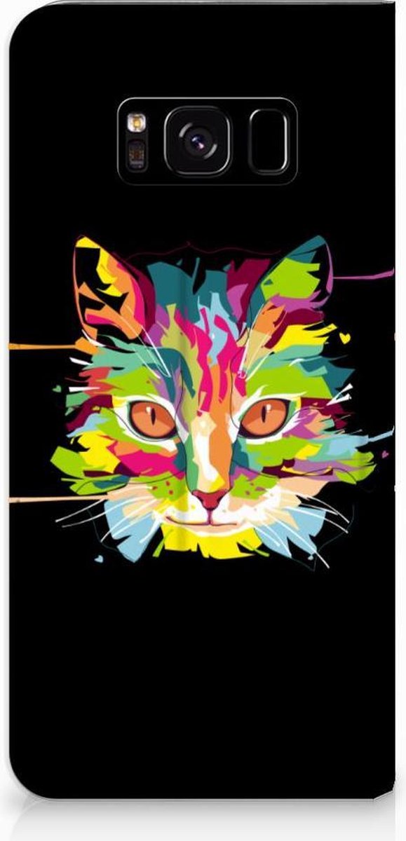 Samsung Galaxy S8 Magnet Case Cat Color