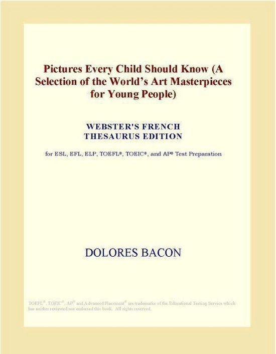 Pictures Every Child Should Know (A Selection of the World¿s Art