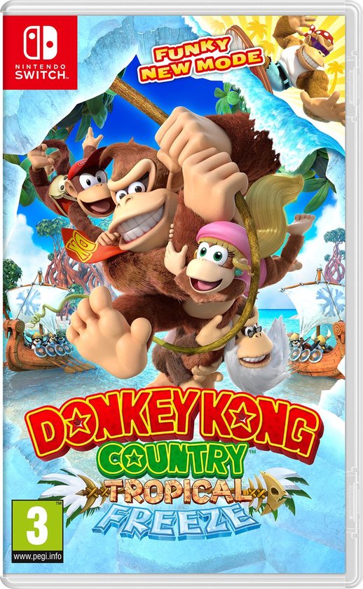 negeren Dronken worden Raffinaderij Donkey Kong Country: Tropical Freeze - Switch | Games | bol.com