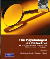 Psychologist As Detective
