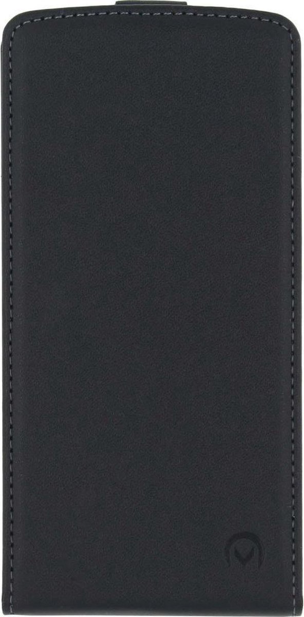 Huawei P20 Hoesje - Mobilize - Gelly Classic Serie - Kunstlederen Flipcase - Zwart