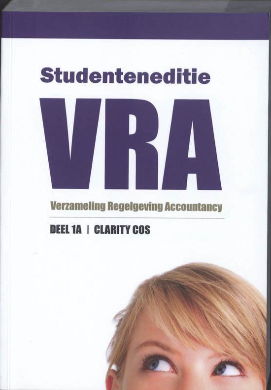 Cover van het boek 'Studenteneditie VRA / 1A Controle- en overige standaarden'