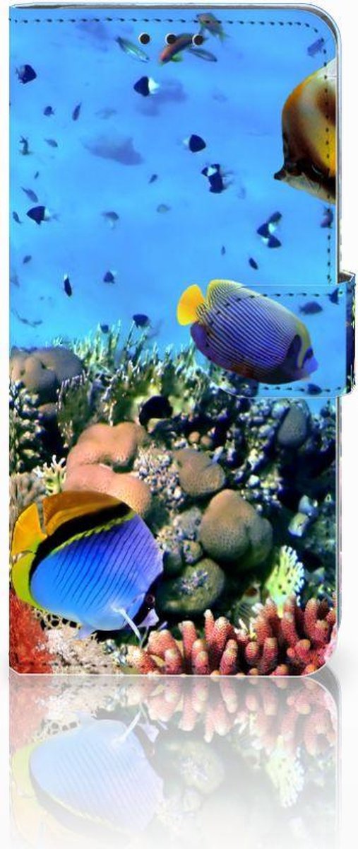 Huawei P30 Pro Telefoonhoesje met Pasjes Vissen