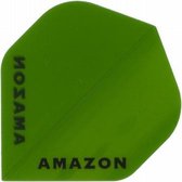 5 sets (15 stuks) Ruthless flights Amazon Transparant Std Green