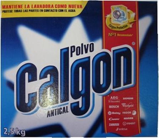 Calgon Antical Lavadora Polvo 2 en 1 2,5 kg