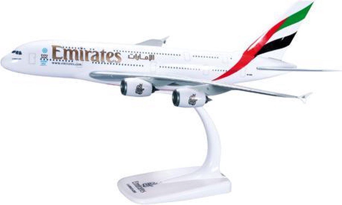 Herpa Airbus vliegtuig Emirates- |