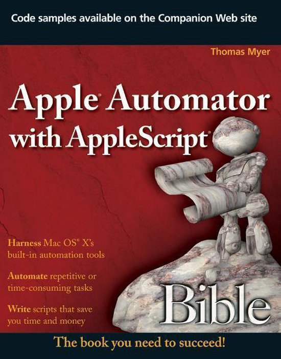Bible 662 - Apple Automator with AppleScript Bible - cover