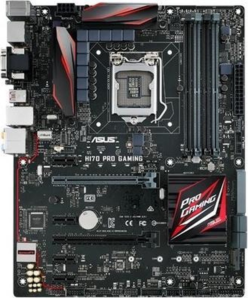 bol.com | ASUS H170 PRO GAMING moederbord LGA 1151 (Socket H4) ATX ...