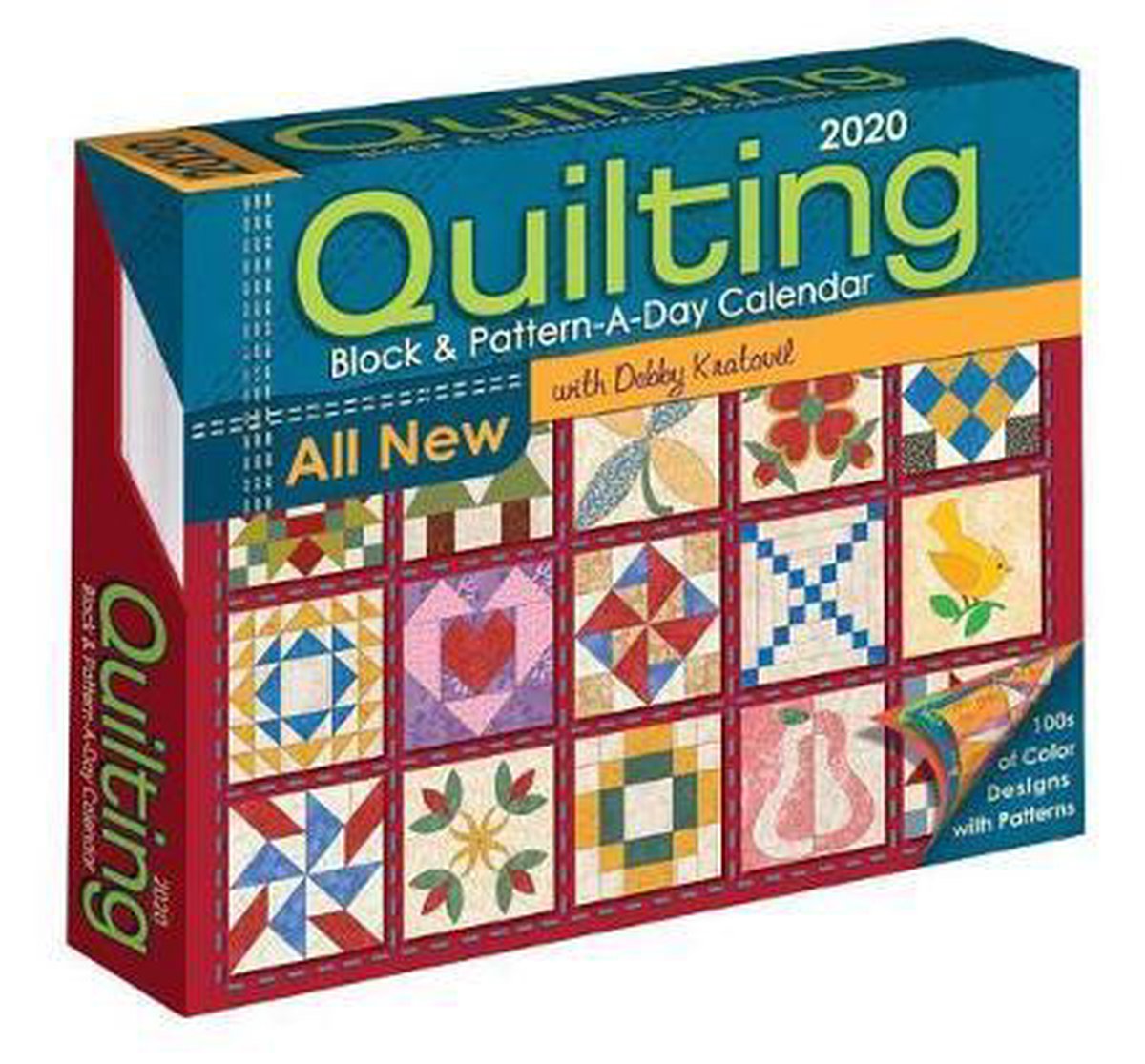 Quilting Block and Pattern-a-Day 2020 Activity Calendar - Debby Kratovil