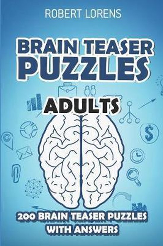 Brain Teaser Puzzles Adults Robert Lorens 9781980835226 Boeken 