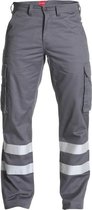 FE Engel Multibroek Met Reflectiestroken 256-680 - Grijs 25 - 48