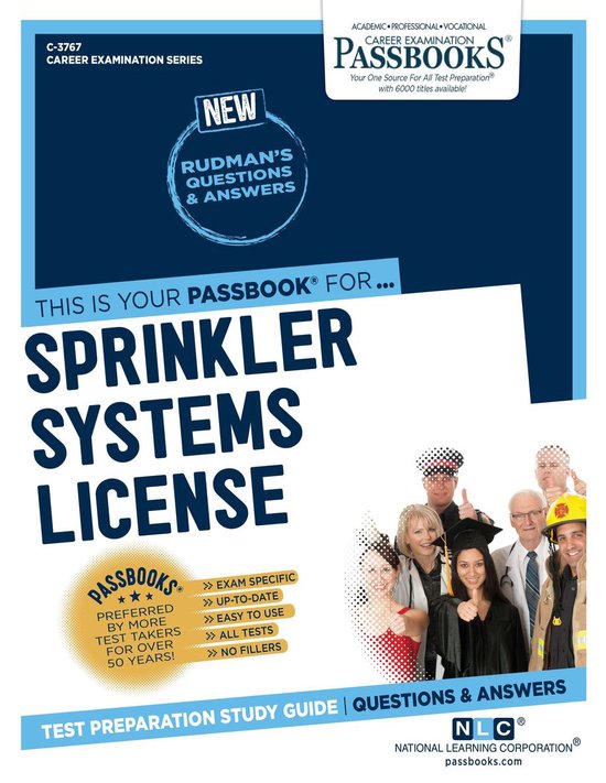 Career Examination Series Sprinkler Systems License (ebook), National