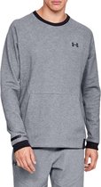 Under Armour Unstoppable 2X Knit Crew 1329712-035, Mannen, Grijs, Sporttrui casual maat: XL EU