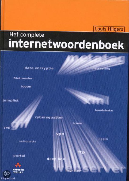 Cover van het boek 'Het complete internetwoordenboek'