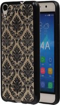 TPU Paleis 3D Back Cover for Sony Xperia X Zwart